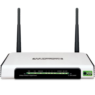 Tp-link Wr1042nd Router 300n 2t2r Sma 4pxgb 1xusb
